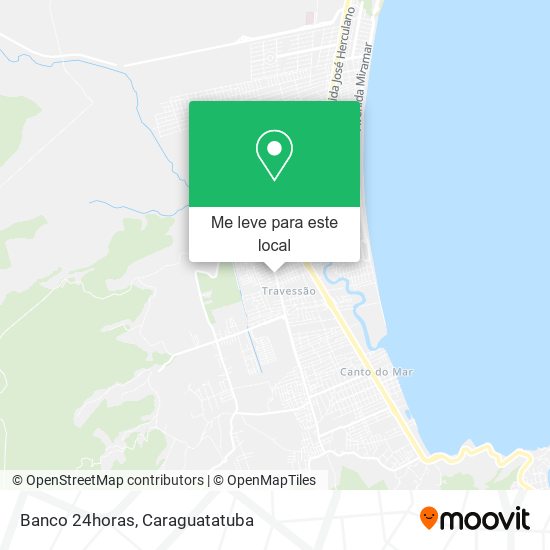 Banco 24horas mapa