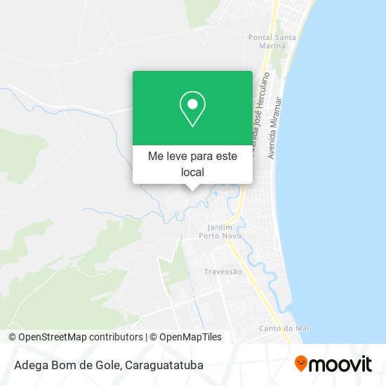 Adega Bom de Gole mapa