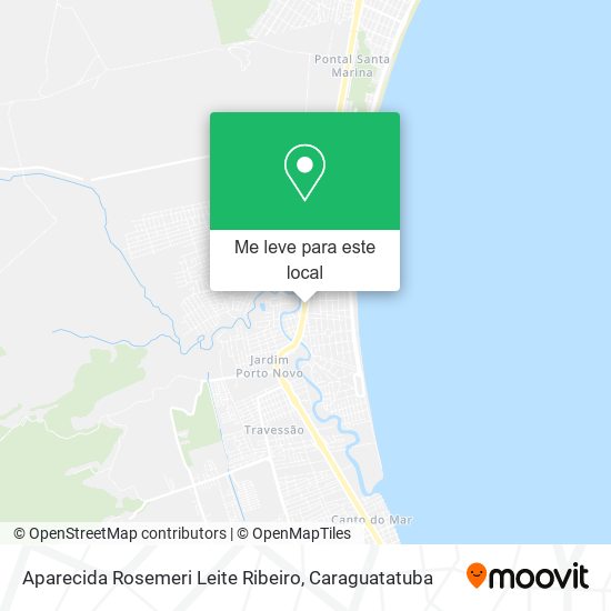 Aparecida Rosemeri Leite Ribeiro mapa