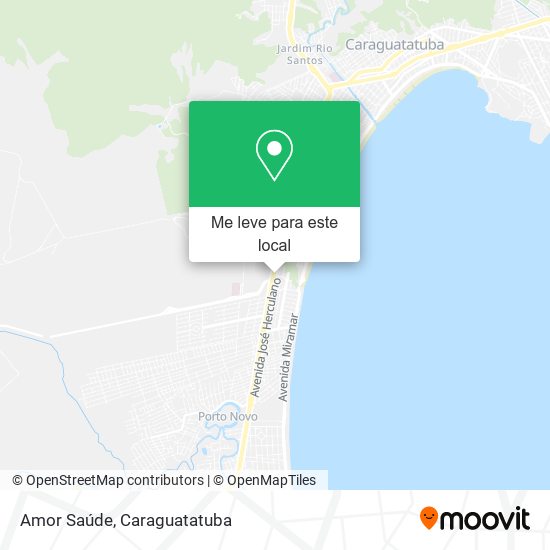 Amor Saúde mapa