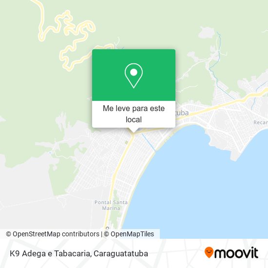 K9 Adega e Tabacaria mapa
