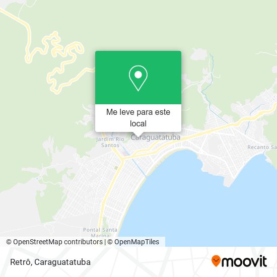 Retrô mapa