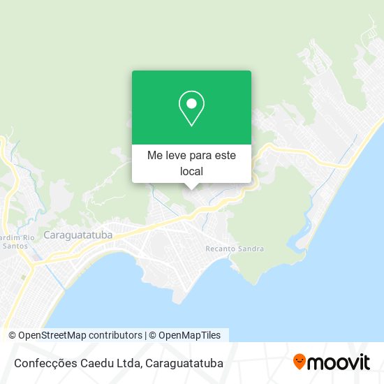 Confecções Caedu Ltda mapa