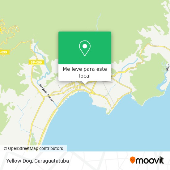Yellow Dog mapa