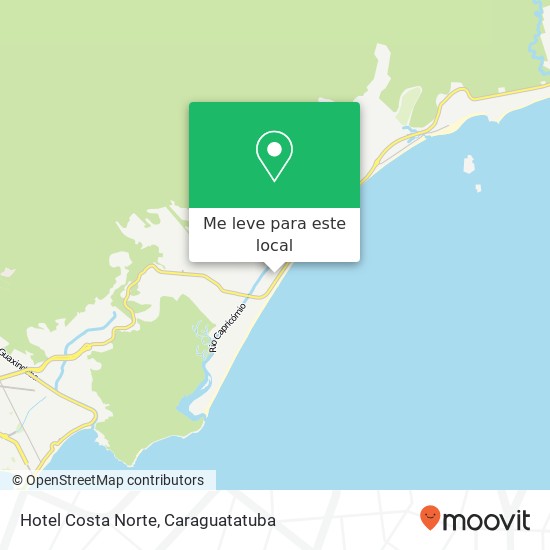 Hotel Costa Norte mapa