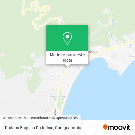 Padaria Esquina Do Indaia mapa