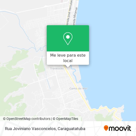 Rua Joviniano Vasconcelos mapa