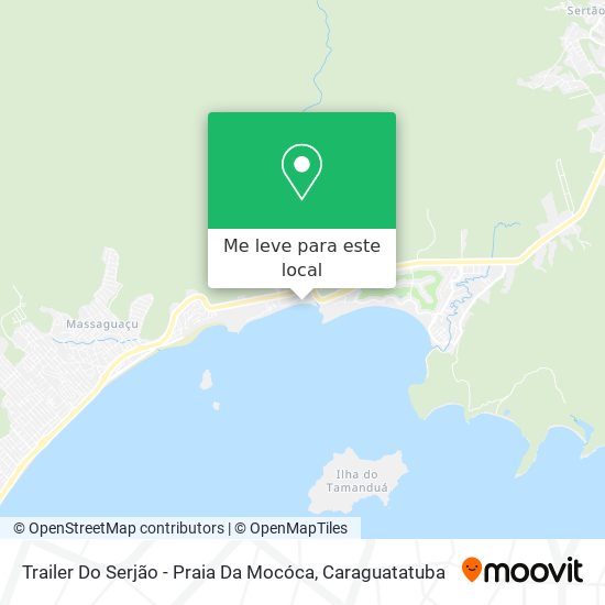 Trailer Do Serjão - Praia Da Mocóca mapa