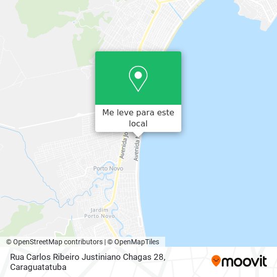 Rua Carlos Ribeiro Justiniano Chagas 28 mapa