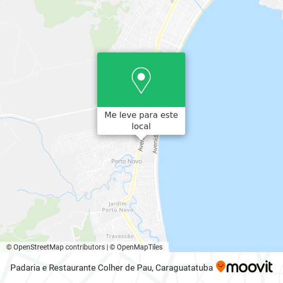 Padaria e Restaurante Colher de Pau mapa