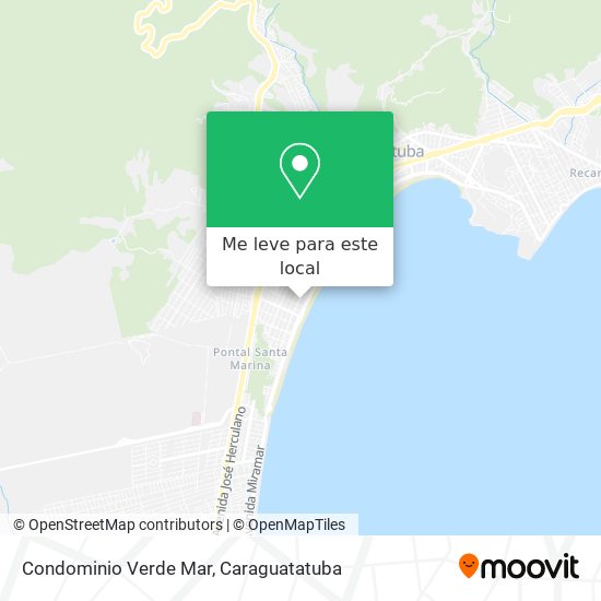 Condominio Verde Mar mapa