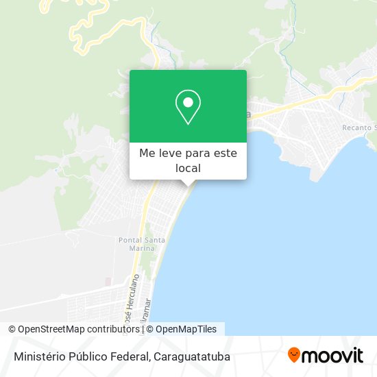 Ministério Público Federal mapa