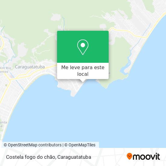 Costela fogo do chão mapa
