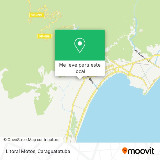 Litoral Motos mapa