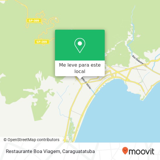 Restaurante Boa Viagem mapa