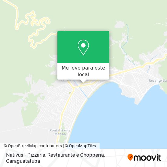 Nativus - Pizzaria, Restaurante e Chopperia mapa