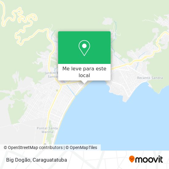 Big Dogão mapa