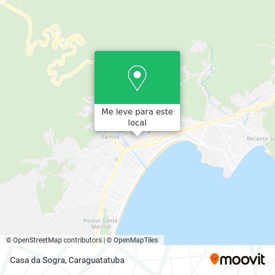 Casa da Sogra mapa