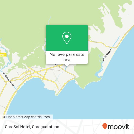 CaraSol Hotel mapa
