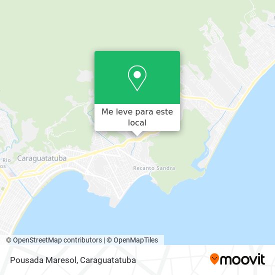 Pousada Maresol mapa