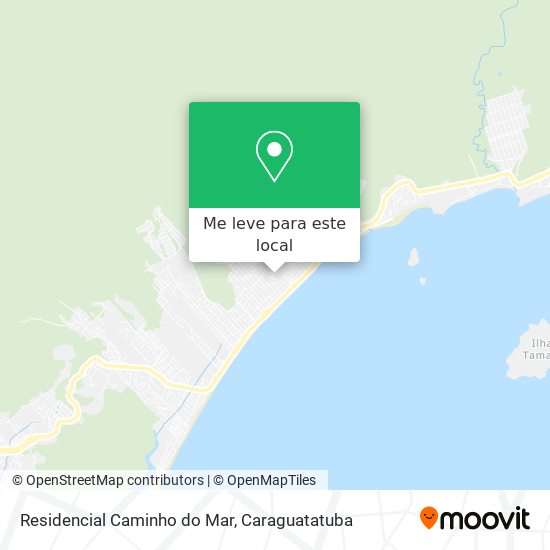 Residencial Caminho do Mar mapa