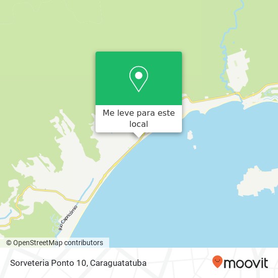 Sorveteria Ponto 10 mapa