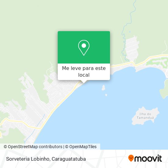 Sorveteria Lobinho mapa