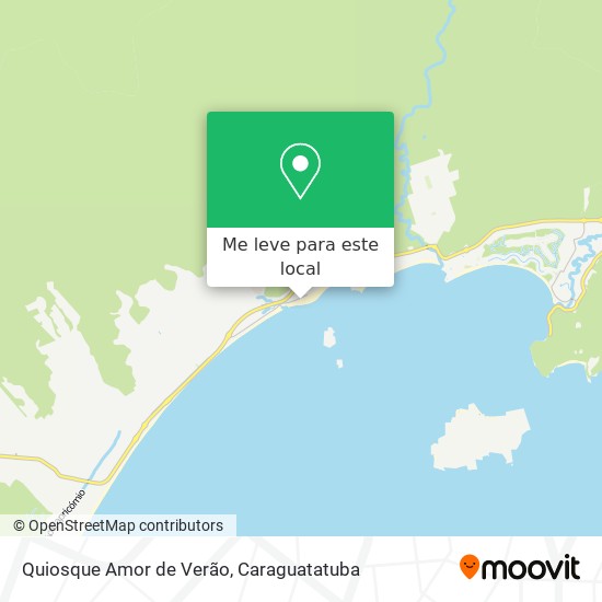 Quiosque Amor de Verão mapa