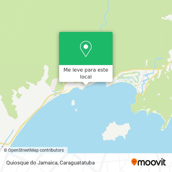 Quiosque do Jamaica mapa