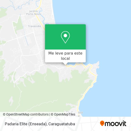 Padaria Elite (Enseada) mapa