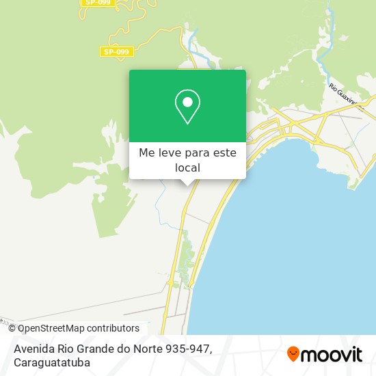 Avenida Rio Grande do Norte 935-947 mapa
