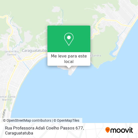 Rua Professora Adali Coelho Passos 677 mapa