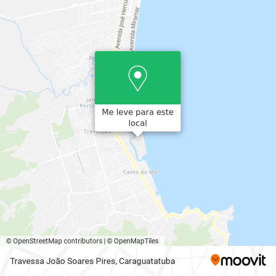 Travessa João Soares Pires mapa