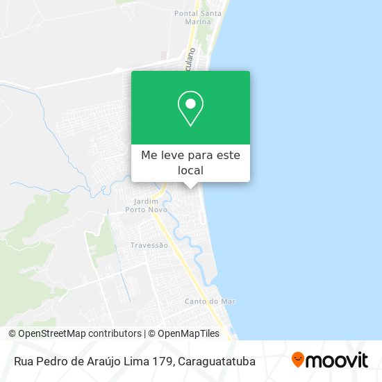 Rua Pedro de Araújo Lima 179 mapa
