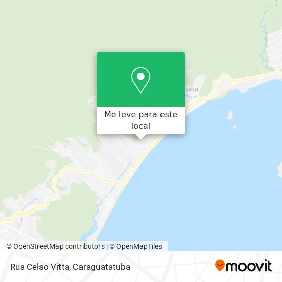 Rua Celso Vitta mapa