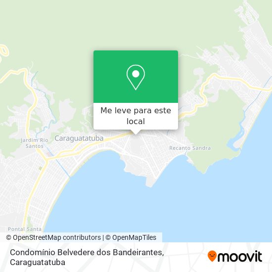 Condomínio Belvedere dos Bandeirantes mapa