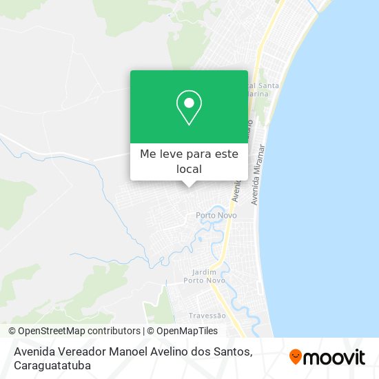 Avenida Vereador Manoel Avelino dos Santos mapa