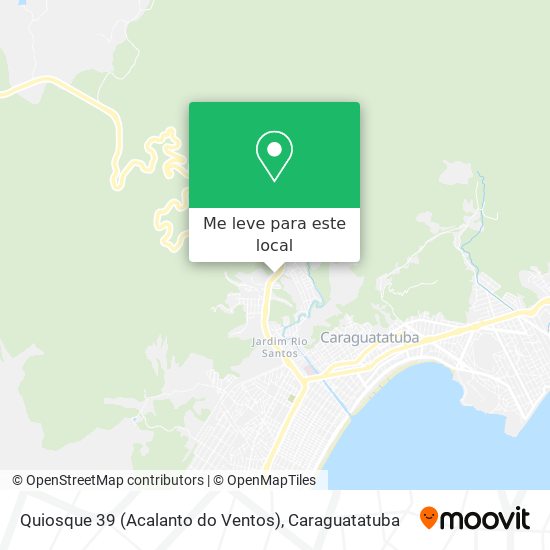 Quiosque 39 (Acalanto do Ventos) mapa