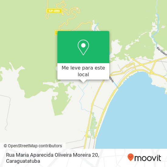 Rua Maria Aparecida Oliveira Moreira 20 mapa