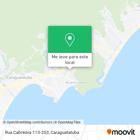 Rua Cabreúva 113-203 mapa