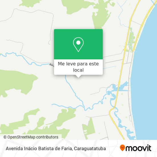 Avenida Inácio Batista de Faria mapa