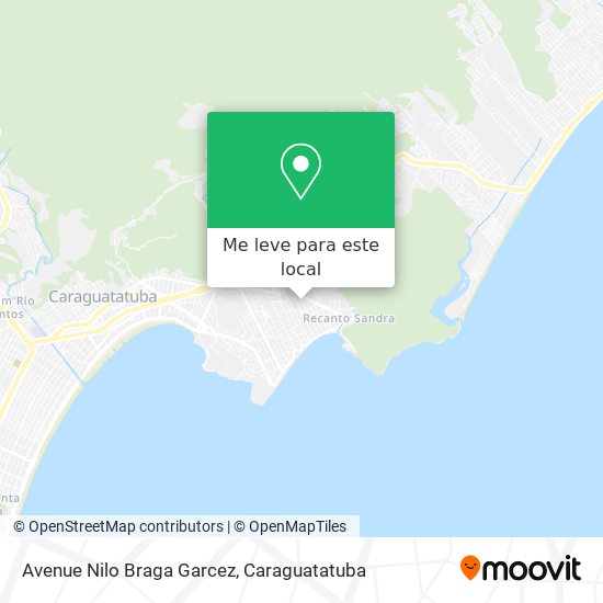 Avenue Nilo Braga Garcez mapa