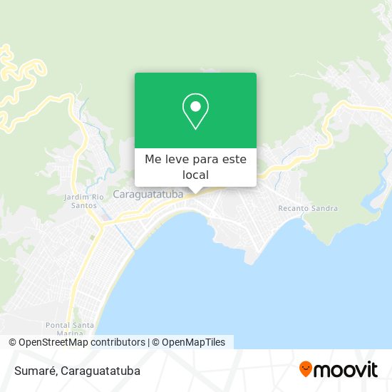 Sumaré mapa