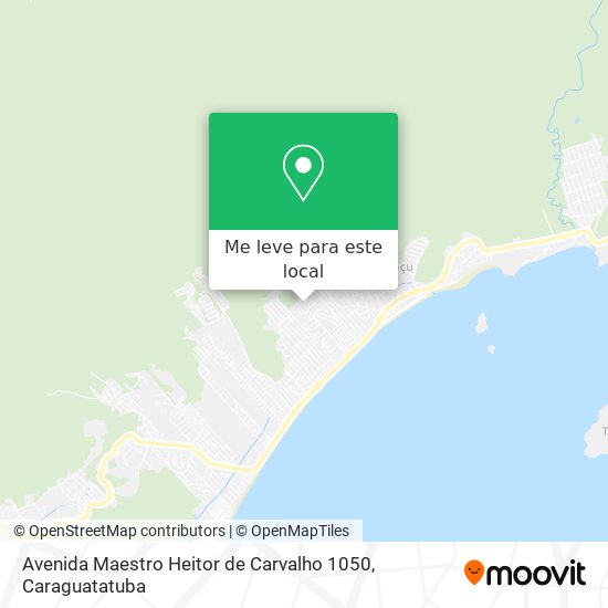 Avenida Maestro Heitor de Carvalho 1050 mapa