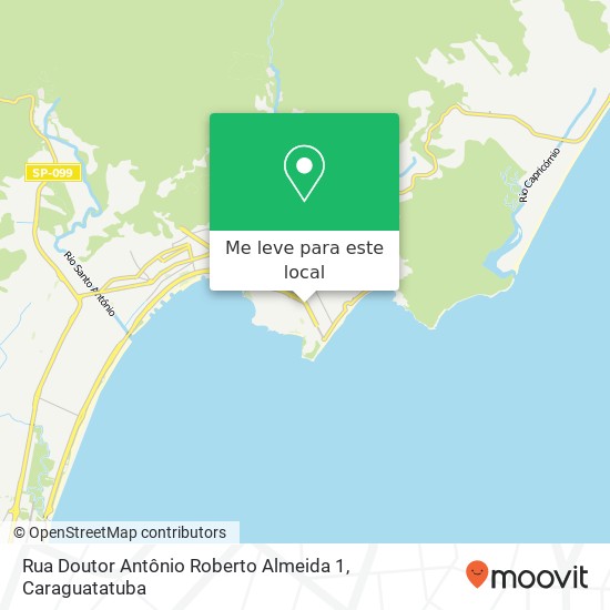 Rua Doutor Antônio Roberto Almeida 1 mapa