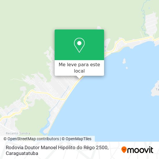Rodovia Doutor Manoel Hipólito do Rêgo 2500 mapa