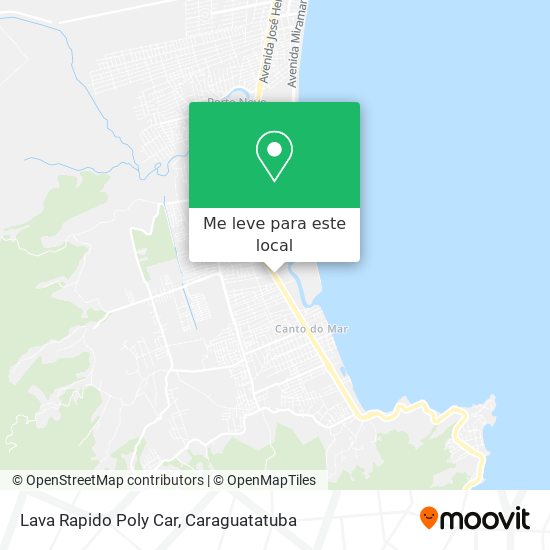 Lava Rapido Poly Car mapa