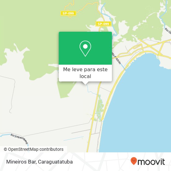 Mineiros Bar mapa