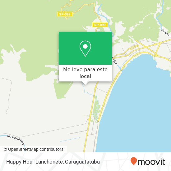 Happy Hour Lanchonete, Avenida Marechal Floriano Peixoto, 485 Poiares Caraguatatuba-SP 11673-000 mapa