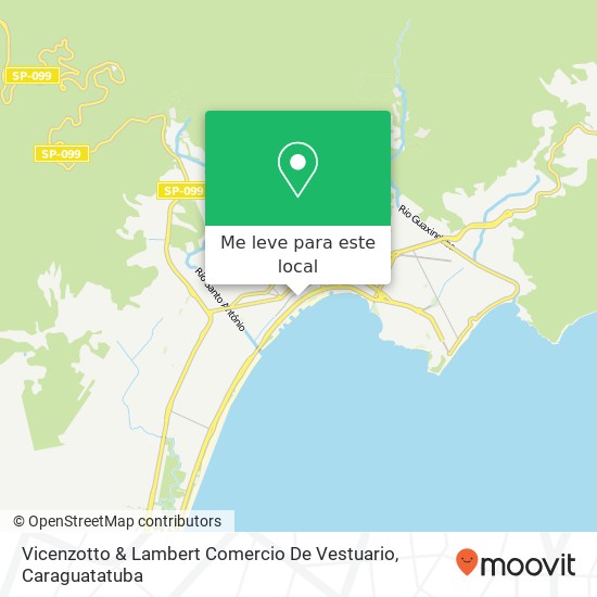 Vicenzotto & Lambert Comercio De Vestuario, Rua Doutor Paul Harris, 60 Centro Caraguatatuba-SP 11660-090 mapa